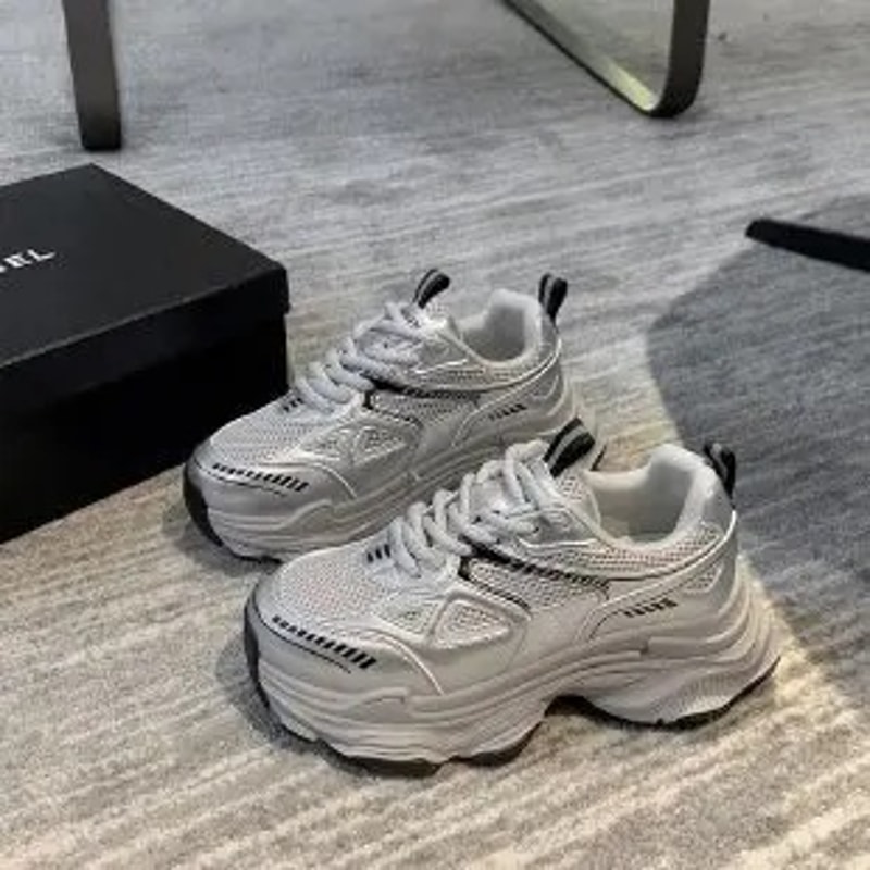 Womens Lightweight Dad Shoes Sporty Casual Fashionable Breathable Mesh Spring Summer Upgraded Versi 0