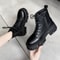 Fashion Comfort Soft Soled Boots New Women Leather Face Boots Casual Nonslip Outdoor Walking Shoes 3