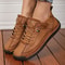 Fashionable Womens Boots Mid Top For Summer Retro British Style Anti Slip Workwear Shoes Luxurious 3