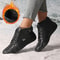 Luxury Winter Boots Waterproof Leather Ankle Boots For Women Comfortable Warm Fur Snow Boot 10