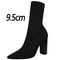 Pointed Sexy Toe Stretch Boots Autumn Stiletto High Heels Women Boots Fashion Ankle Boots Ladies Sh 6