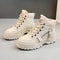 New Casual Hightop Winter Snow Boots Women Warm Platform Ankle Sneakers 7
