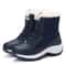 Women Snow Boots Waterproof Fur Wedges Platform Ankle Boots Nonslip Winter Thigh High Warm Shoes Fo 9