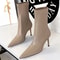 Womens Ankle Boots In Pu Leather Sexy Highheel Boots Winter Autumn Shoes Short Boots With Heels 2
