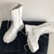 Ladies Chelsea Zipper Boots With Laceup Design And Platform Heel For Winter And Autumn Fashion 4