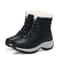 Winter Heels For Women Lightweight Ankle Boots Snow Platform Shoes For Women 8