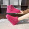 New Winter Women Short Plush Warm Snow Boots Casual Shoes Suede Fur Chelsea Ankle Boots Flats Platf 0