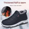 Mens Autumn Shoes Cotton Warm Casual Wear Resistant Chunky Sole 1