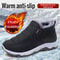 Mens Autumn Shoes Cotton Warm Casual Wear Resistant Chunky Sole 2