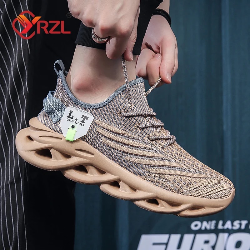 Breathable Mesh Men Sports Running Jogging Shoes Casual Sneakers Black Outdoor Light Shockabsorptio 3