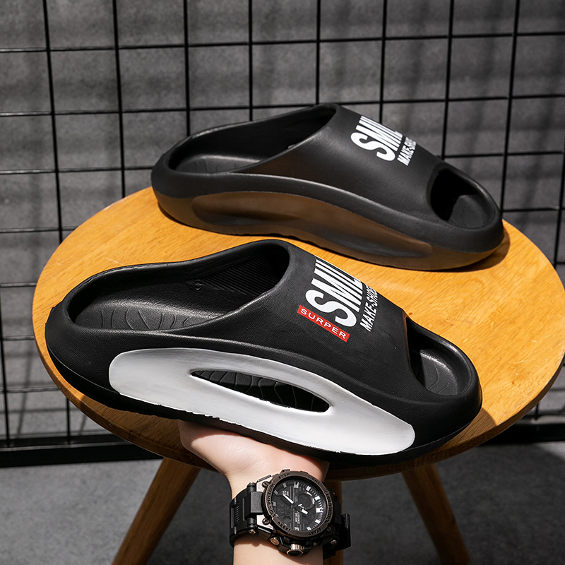 Cushioned Thick Sole Pain Relief Slippers For Women And Men Summer And Spring Support Slides Shower 1