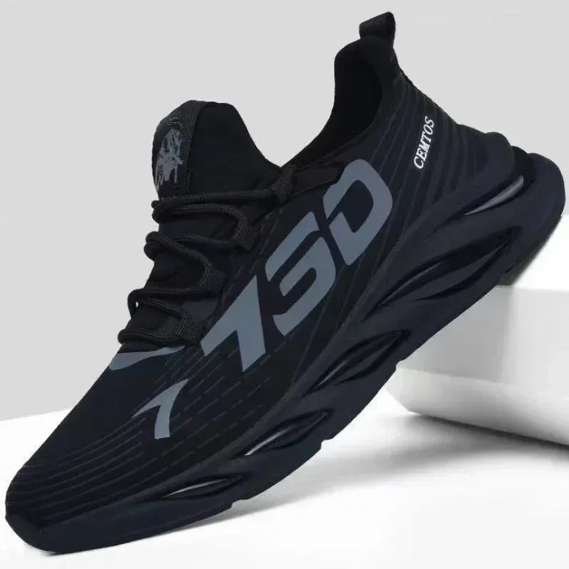 Trendy Brand Summer Mesh Running Shoes For Men Lightweight Breathable Sports Sneakers Casual Fashio 2