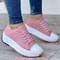 Round Head Canvas Solid Color Low Top Womens Shoes Womens New Casual Single Shoes 5