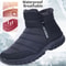 Warm Cotton Zipper Snow Ankle Boots Mens Sneakers Winter Shoes Autumn Shoes Waterproof Snow Boots S 1