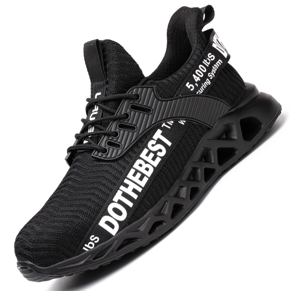 Lightweight Work Sneakers Steel Toe Safety Shoes For Men Women Puncture Proof Work Shoes Unisex Saf