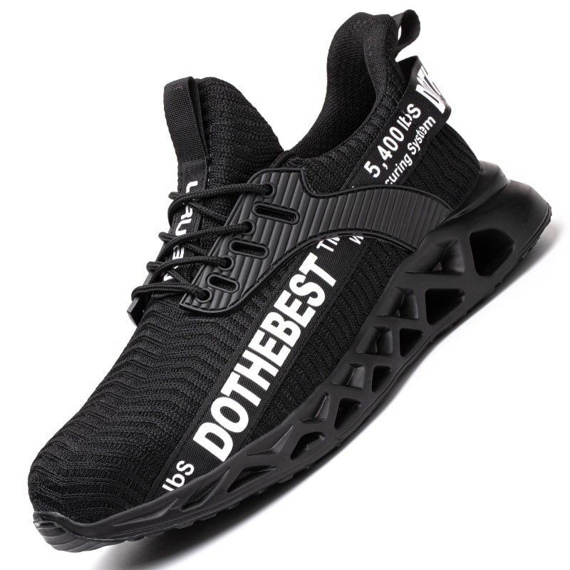 Lightweight Work Sneakers Steel Toe Safety Shoes For Men Women Puncture Proof Work Shoes Unisex Saf