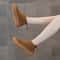 Genuine Leather Snow Boots Women Winter Short Shoes Thickened Warm Winter Boots Women 4