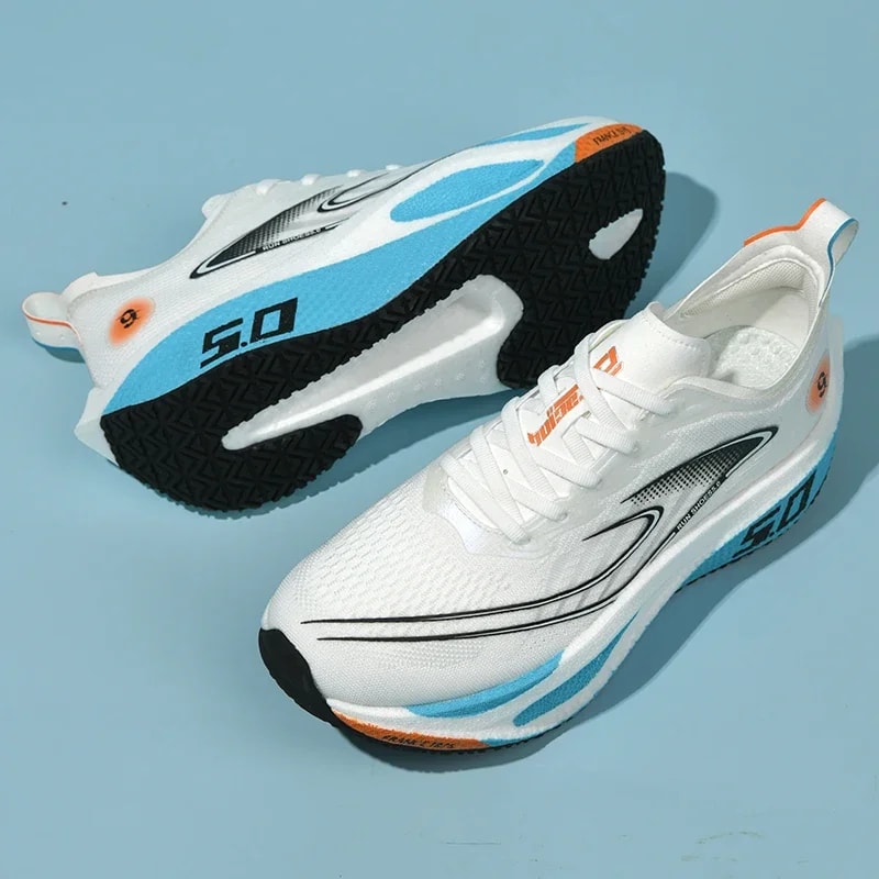 Professional Marathon Racing Sneakers With Full Carbon Plate Lightweight Breathable Sports Shoes Fo 2