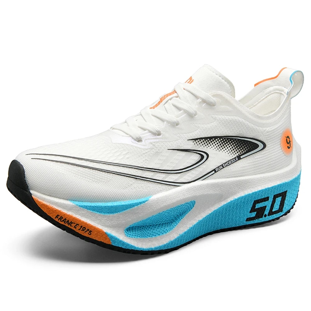 Professional Marathon Racing Sneakers With Full Carbon Plate Lightweight Breathable Sports Shoes Fo 5