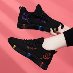 women air mesh tenis feminino shoes, vulcanized platform sneakers, casual flats lace up light soft basket