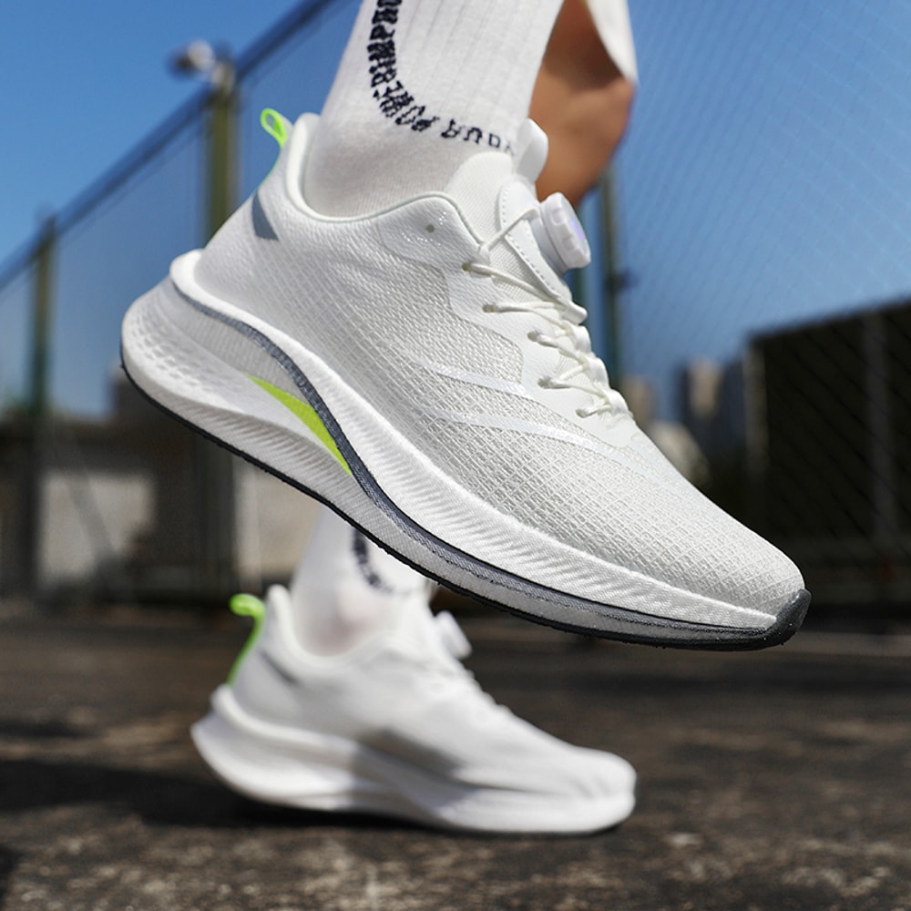 Lightweight Marathon Carbon Plate Air Cushion Womens Comfortable Running Sneakers Breathable Men Sp 3