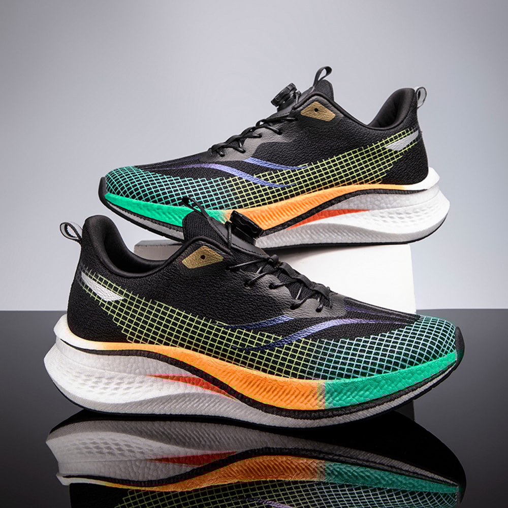 Lightweight Marathon Carbon Plate Air Cushion Womens Comfortable Running Sneakers Breathable Men Sp 4