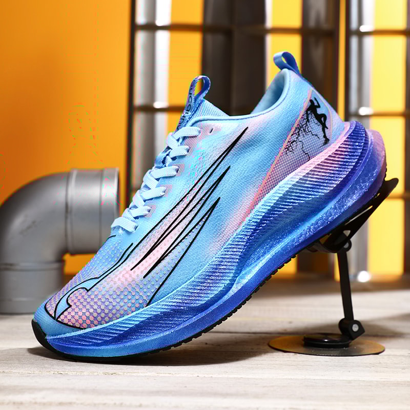 Lightweight Marathon Running Shoes With Carbon Plate And Air Cushion Comfortable Breathable Nonskid 4