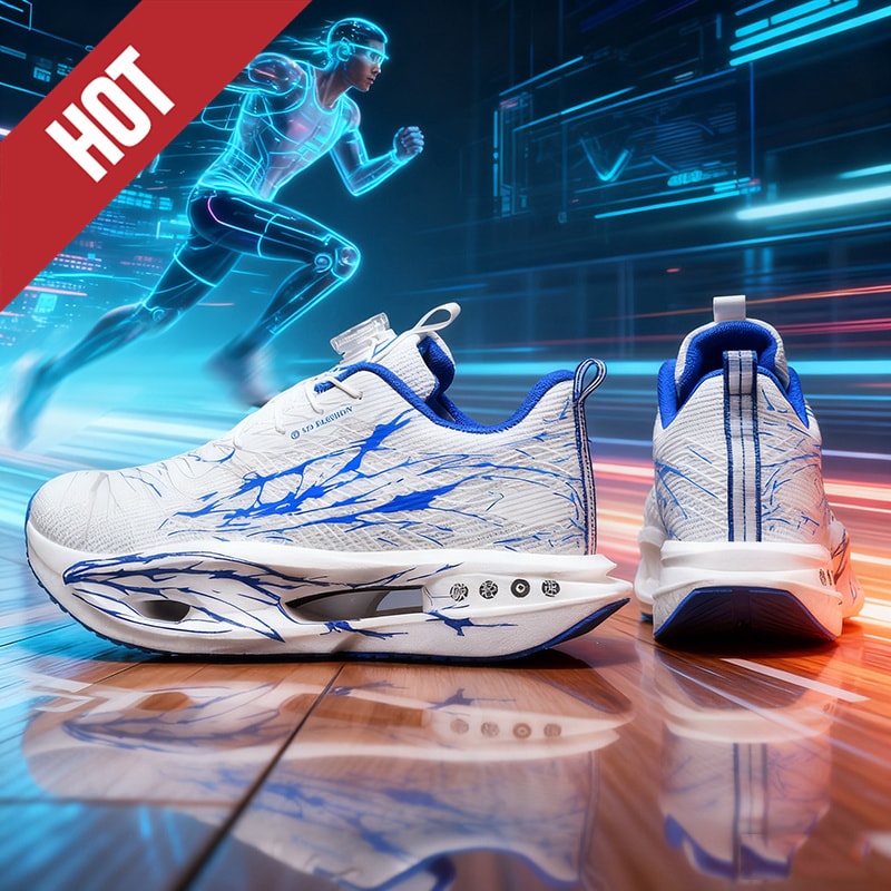 Comfortable Athletic Running Shoes For Men And Women Lightweight Antiskid Breathable Casual Sports 1