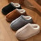 Plush Winter Home Cozy Slippers For Women Cotton Warm Non Slip Indoor Platform Shoes 1