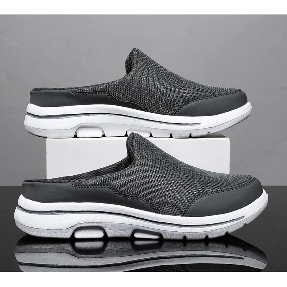 Breathable Men Slippers Summer Indoor Shoes Thick Bottom Slides Fashion Couple Walking 5