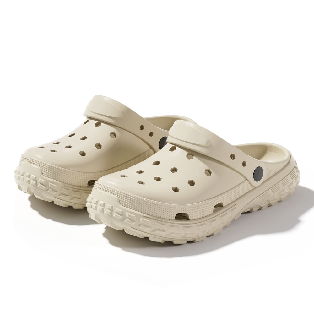 Comfortable EVA Unisex Hole Shoes Breathable Beach Slippers Outdoor Thick Bottom Slippers 5