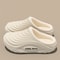 Waterproof Eva Indoor Slippers Women Warm Long Plush Non Slip Thick Bottom Couples Furry Slides Sof 0