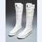 Womens High Top Canvas Shoes Korean Edition LaceUp Long Boot Comfortable Zipper Boots 3