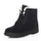 Womens Winter Boots Warm Fur Snow Boots Low Heels Black Ankle Boots Footwear For Women 4