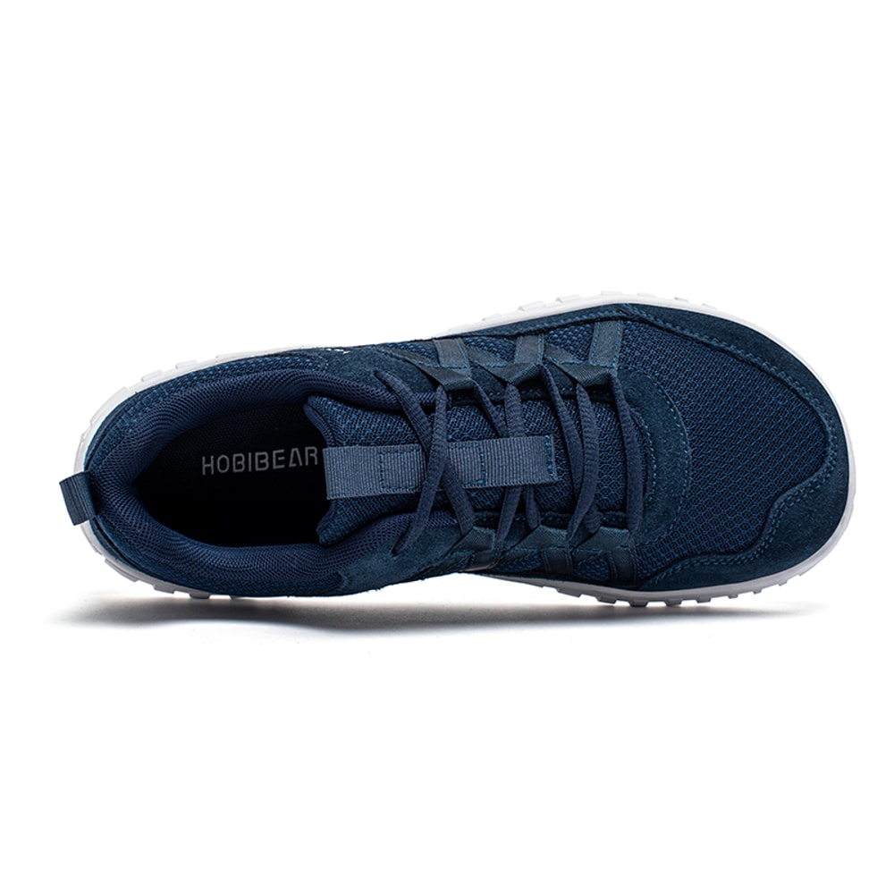 Non Slip Outdoor Sneakers Wide Toe Lace Up Breathable Running Shoes For Men Women 1