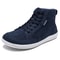 Unisex MidTop Canvas Sneakers Zero Drop Lace Up Outdoor Walking Shoes Wide Toe Box Barefoot Shoes 6