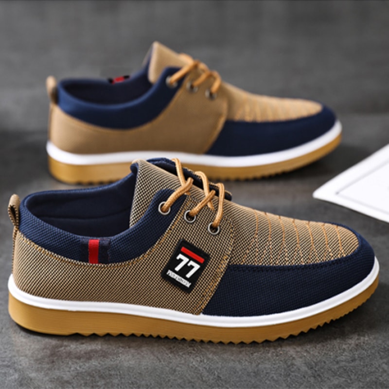 Fashionable and Comfortable Men's Knitted Sports Shoes Casual and Trendy Style