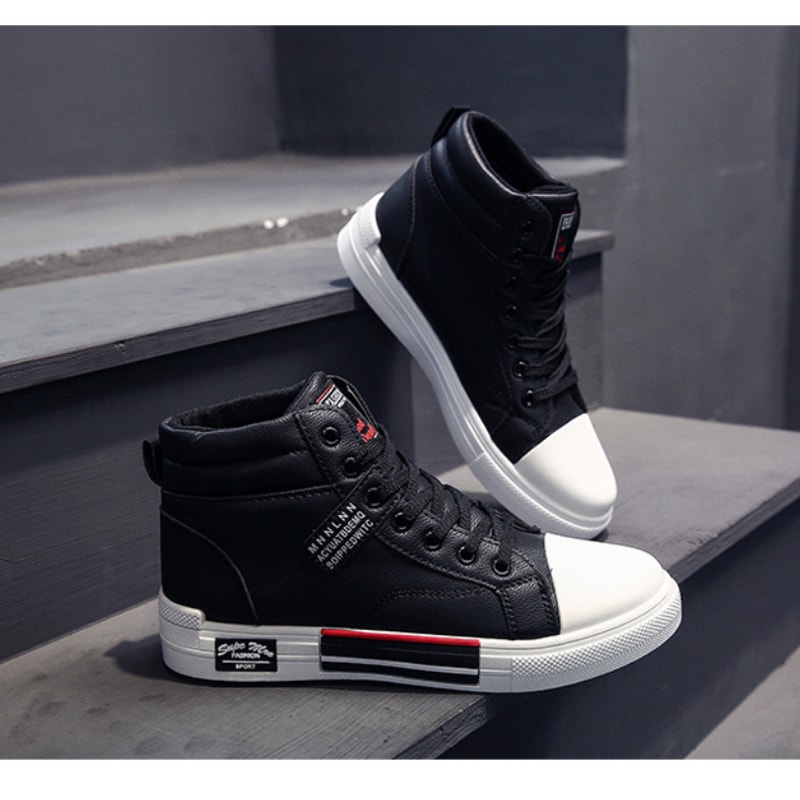 Mens Casual Sports Shoes New Breathable Soft Sole Fashion Jogging Youth Board Shoes 6