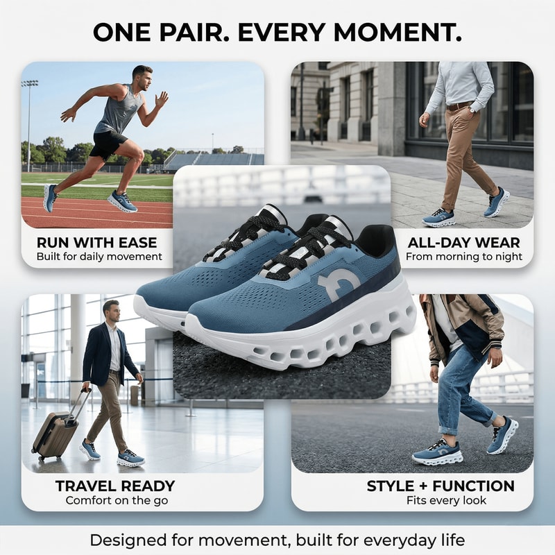 Lightweight Mens Cushioning Running Shoes NonSlip Athletic Casual Sneakers For Sports Outdoor Trave 1