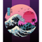 The Great Retro Wave Art Print.png