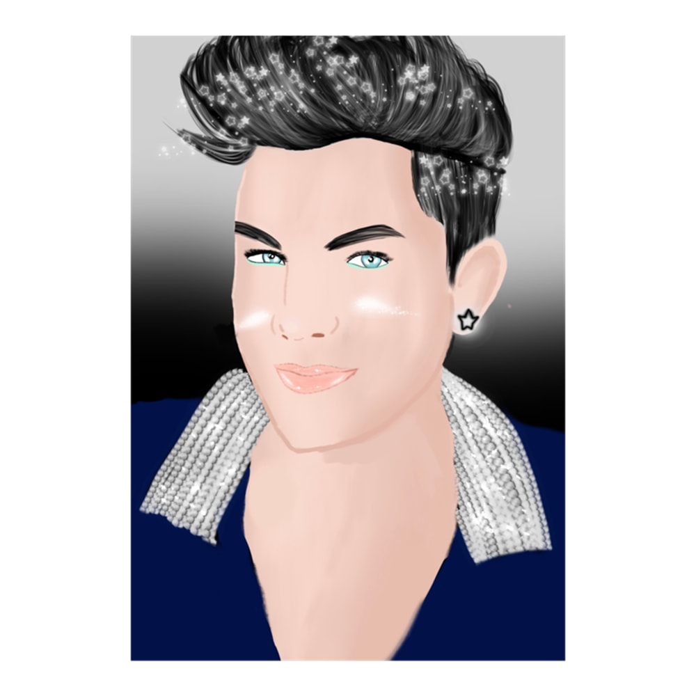 Adam Lambert Digital Art .png
