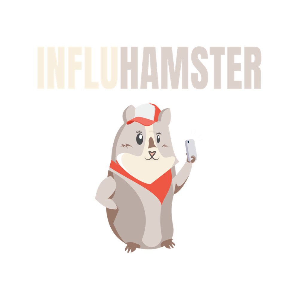 Cute Mountain Guinea Pig Hamster Influencer InfluHamster Long Sleeve  .png
