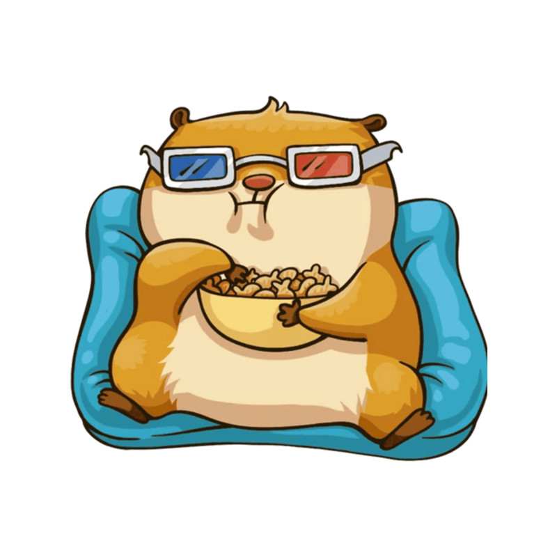 funny cute hamster  .png