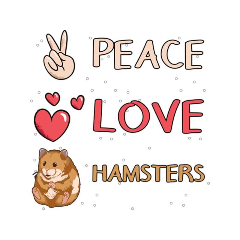 Hamster Peace - Love - Hamsters .png