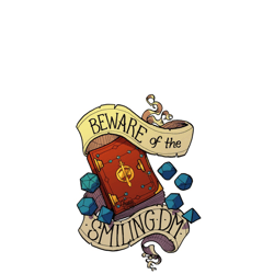 beware of the smiling dungeon master samsung galaxy phone case