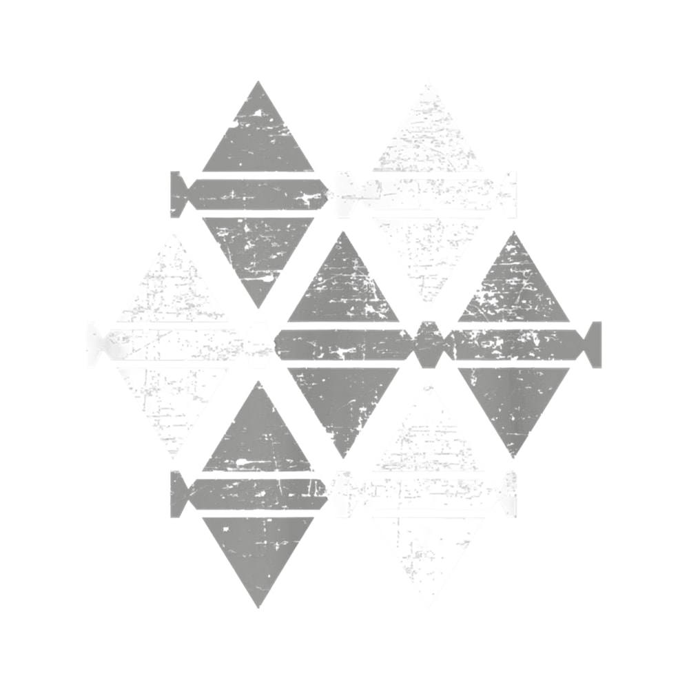 Distressed Geometric Vintage Design .png