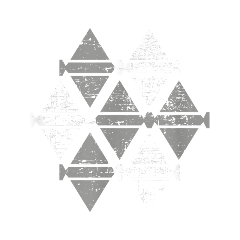 Distressed Geometric Vintage Design .png