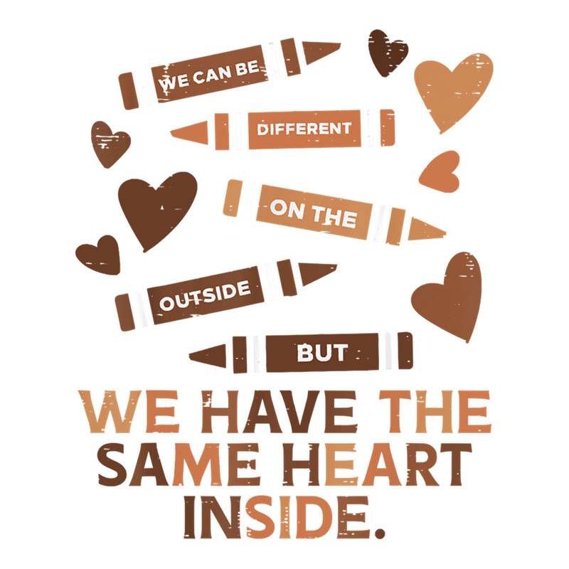 Same Heart Black History Month African American Women Kids Long Sleeve .png