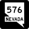 Nevada State Route SR 576 United States Highway Shield Sign .png