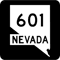 Nevada State Route SR 601 United States Highway Shield Sign .png